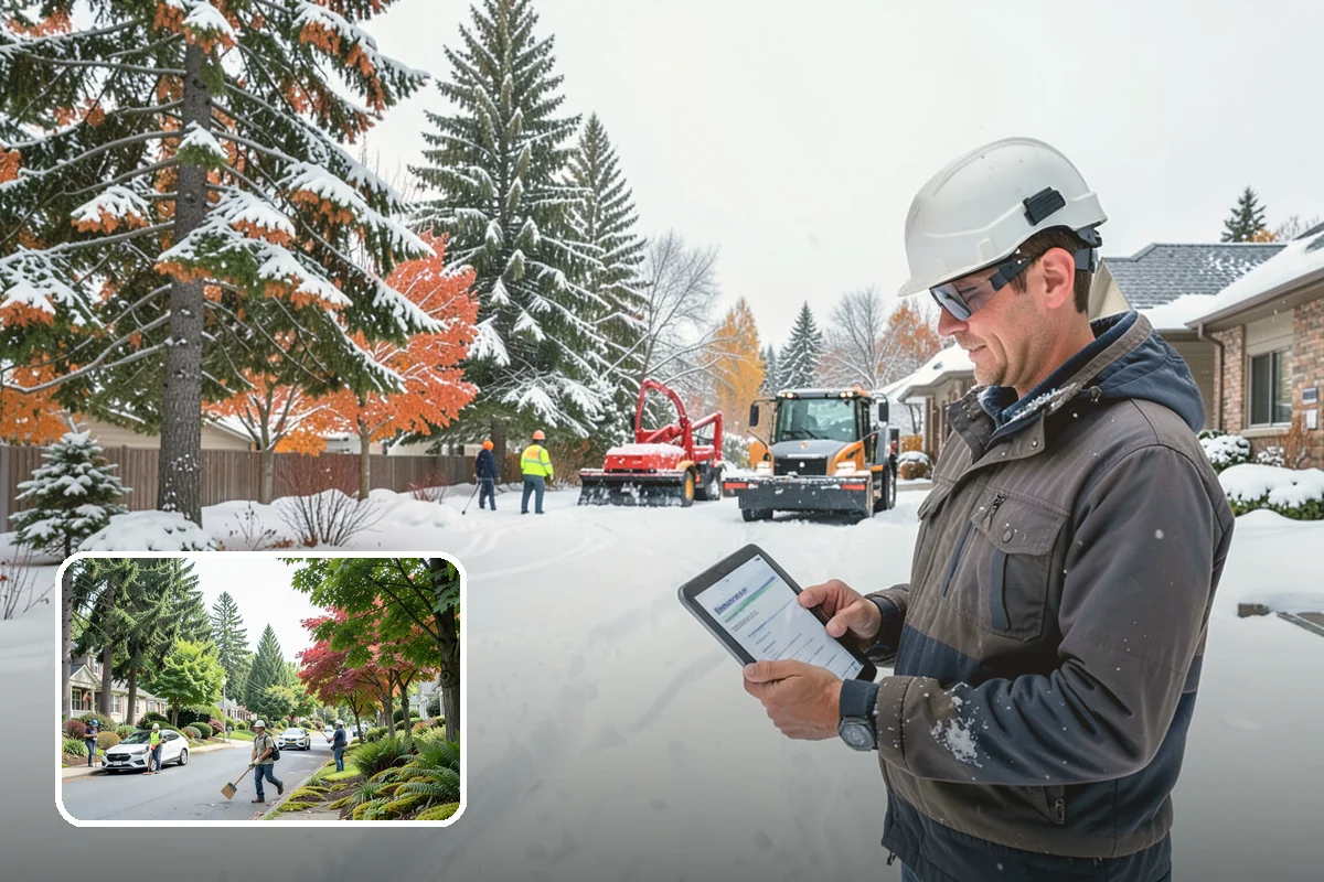 Back Patio Snow Removal in Beaux Arts Village, King County, WA - Keeps everyday rear-yard routes usable in winter