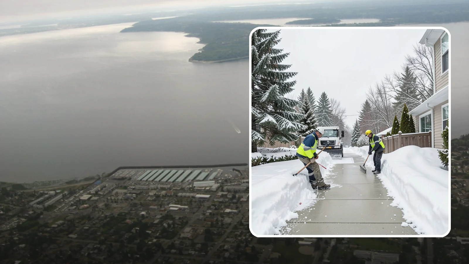 Back Patio Snow Removal in Des Moines, King County, WA - We clear snow off back patios so your outdoor space and rear exits stay usable during a cold snap.