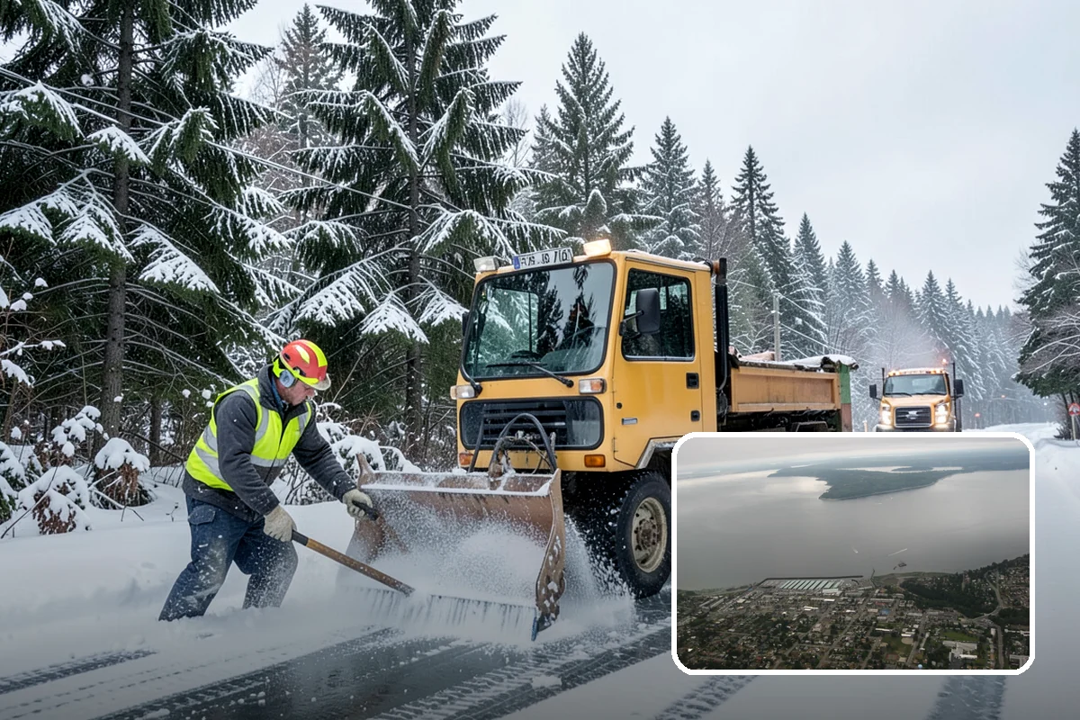 Back Patio Snow Removal in Des Moines, King County, WA - Keeps everyday rear-yard routes usable in winter