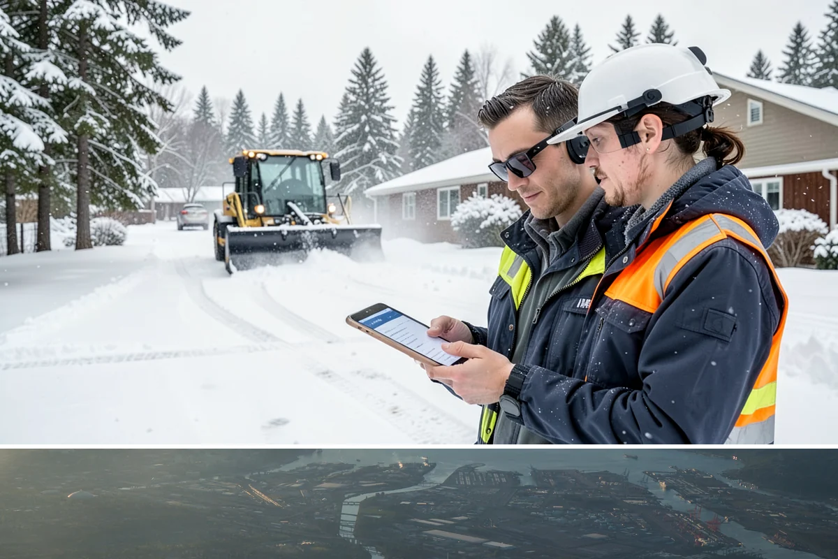 Back Patio Snow Removal in Fife, Pierce County, WA - Reserve your spot in early winter so the back of your home is covered when lowland snow arrives.