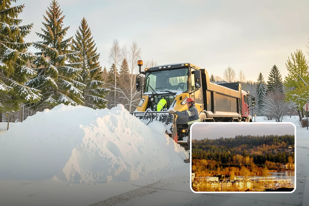 Back Patio Snow Removal in Kenmore, King County, WA - Keeps everyday rear-yard routes usable in winter