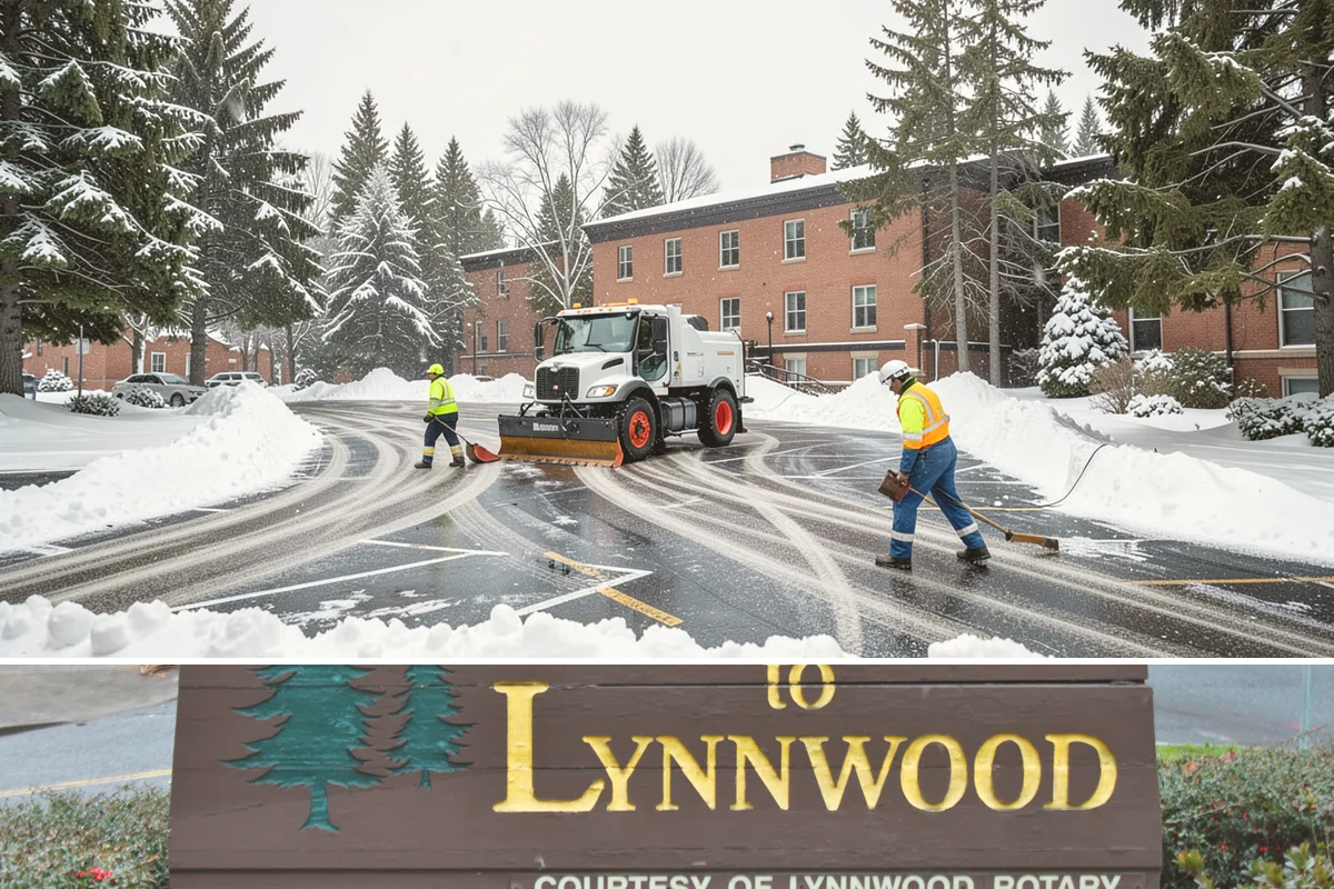 Back Patio Snow Removal in Lynnwood, Snohomish County, WA - Reserve your spot in early winter so the back of your home is covered when lowland snow arrives.