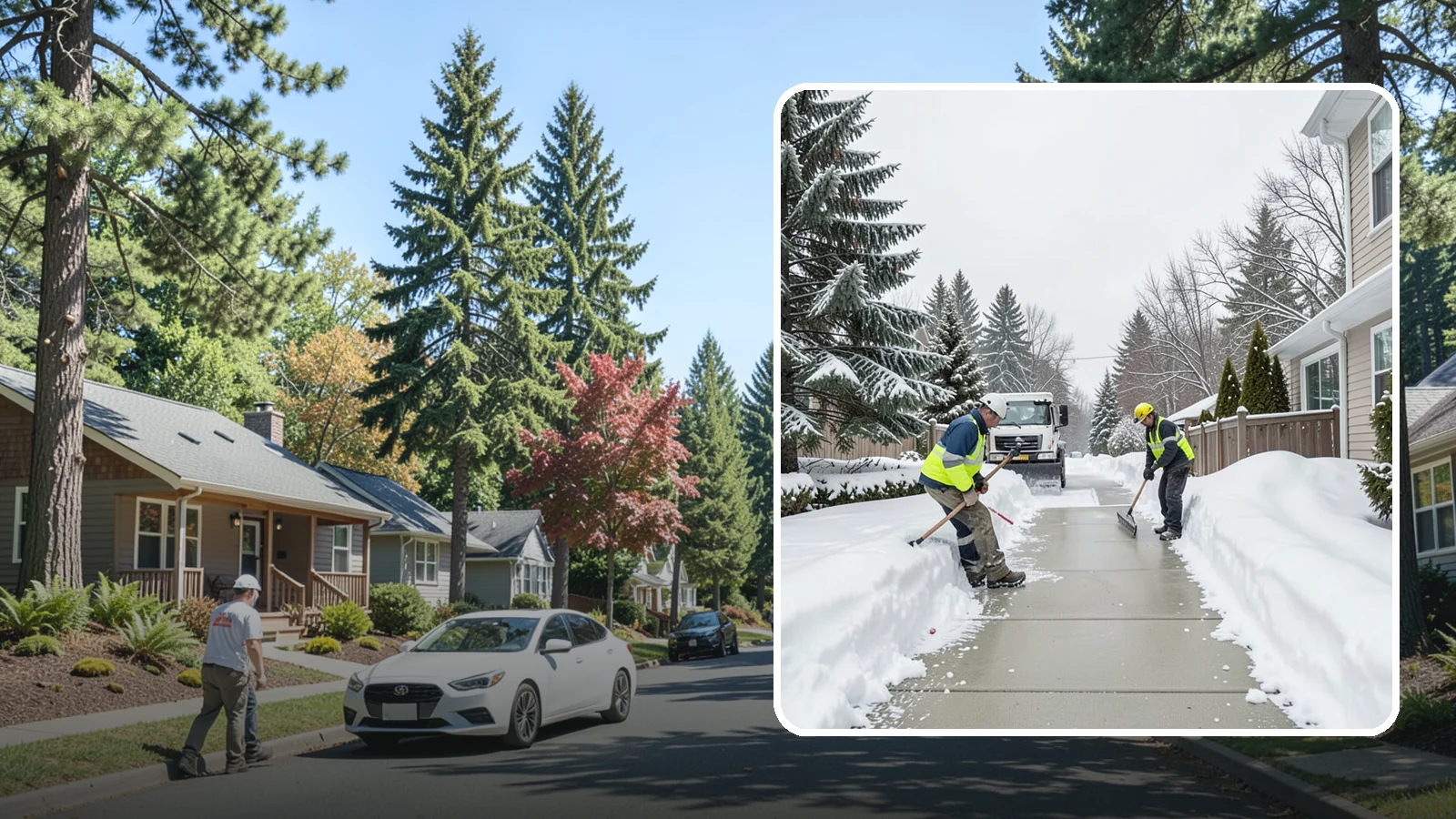 Back Patio Snow Removal in Orting, Pierce County, WA - We clear snow off back patios so your outdoor space and rear exits stay usable during a cold snap.