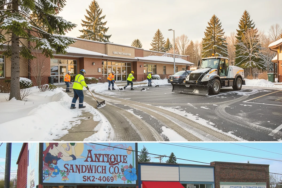 Back Patio Snow Removal in Ruston, Pierce County, WA - Reserve your spot in early winter so the back of your home is covered when lowland snow arrives.