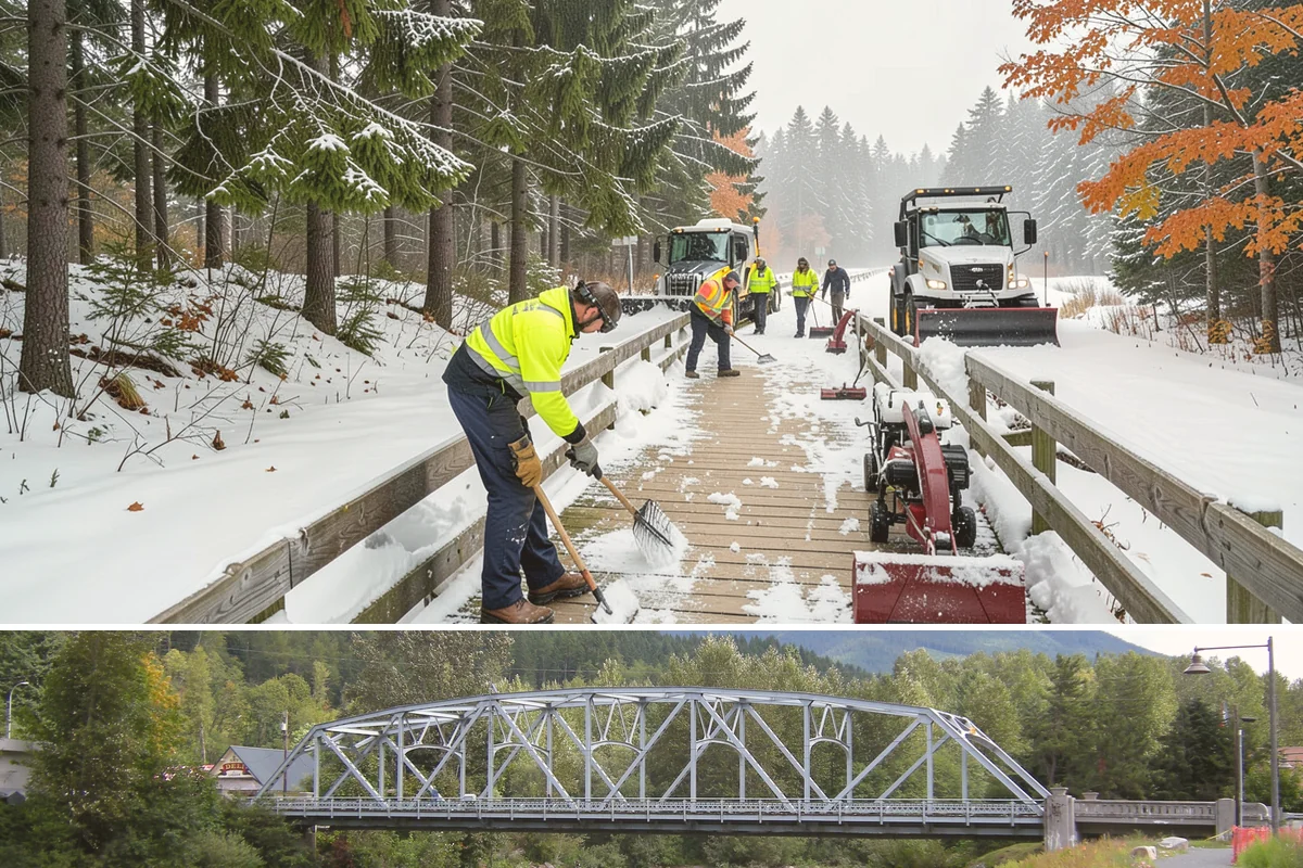 Back Patio Snow Removal in Skykomish, King County, WA - Reserve your spot in early winter so the back of your home is covered when lowland snow arrives.
