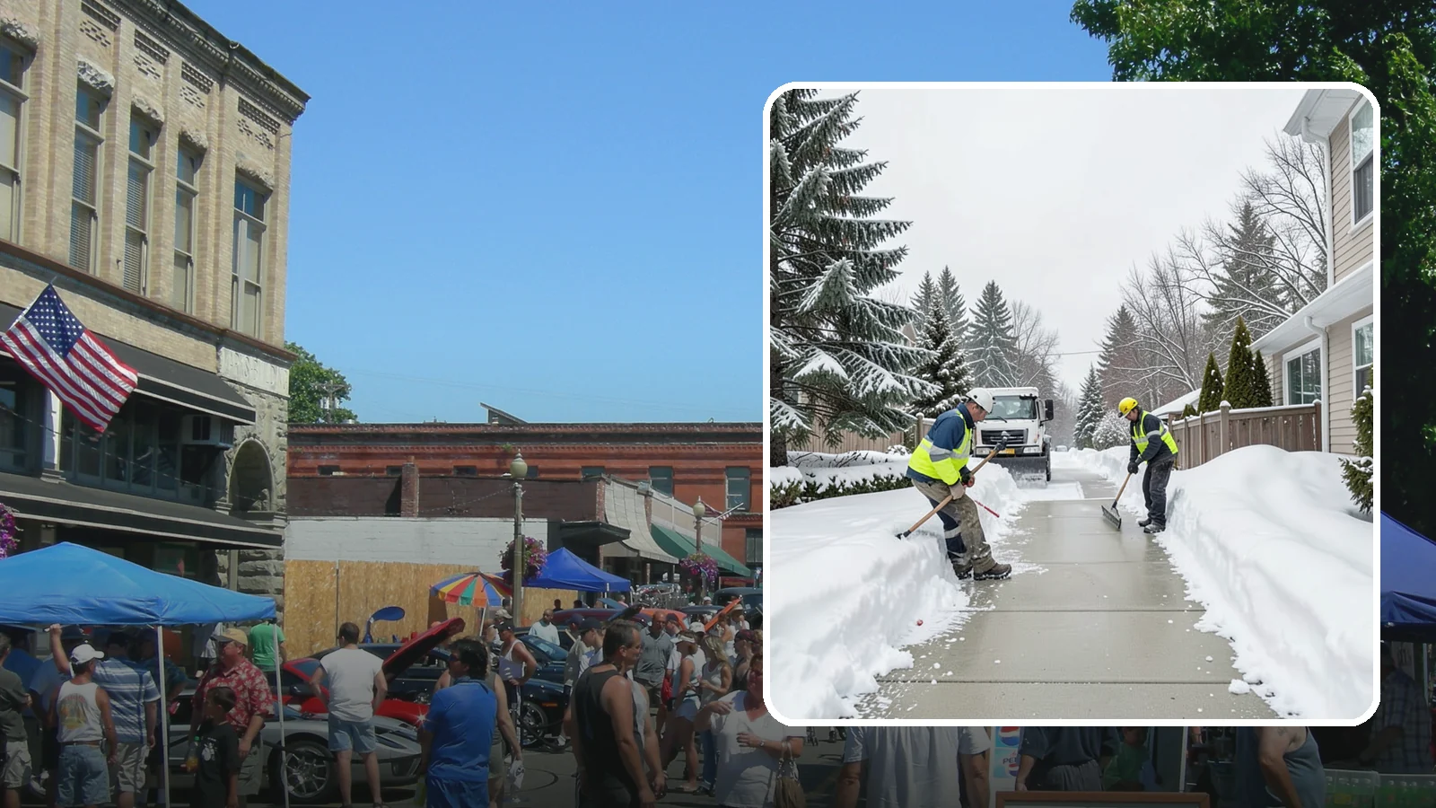 Back Patio Snow Removal in Snohomish, Snohomish County, WA - We clear snow off back patios so your outdoor space and rear exits stay usable during a cold snap.