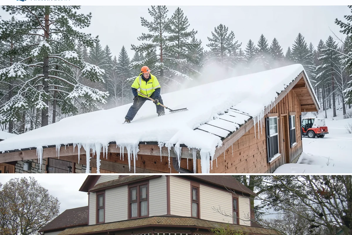 Back Patio Snow Removal in Sumner, Pierce County, WA - Reserve your spot in early winter so the back of your home is covered when lowland snow arrives.
