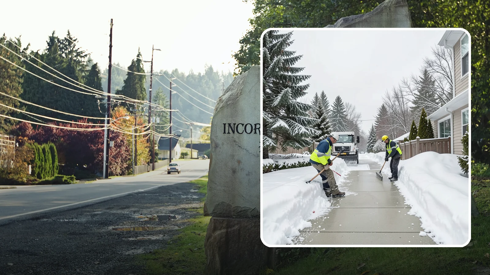 Back Patio Snow Removal in Wilkeson, Pierce County, WA - We clear snow off back patios so your outdoor space and rear exits stay usable during a cold snap.
