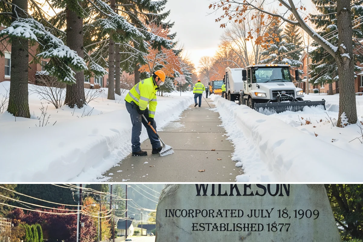 Back Patio Snow Removal in Wilkeson, Pierce County, WA - Reserve your spot in early winter so the back of your home is covered when lowland snow arrives.