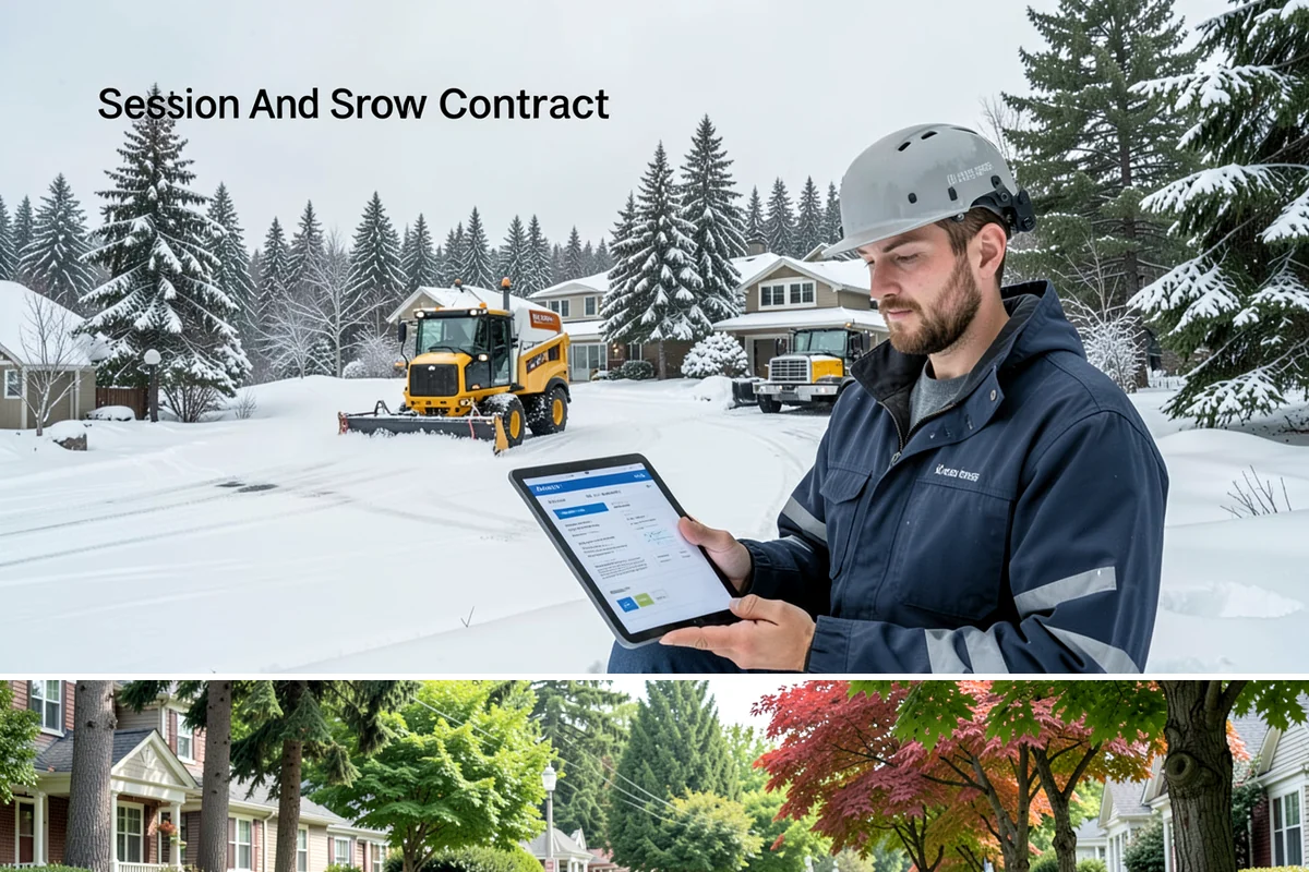 Backhoe Snow Removal in Beaux Arts Village, King County, WA - Backhoe snow removal is typically needed mid-to-late winter, from January through February, after piles build across a storm...
