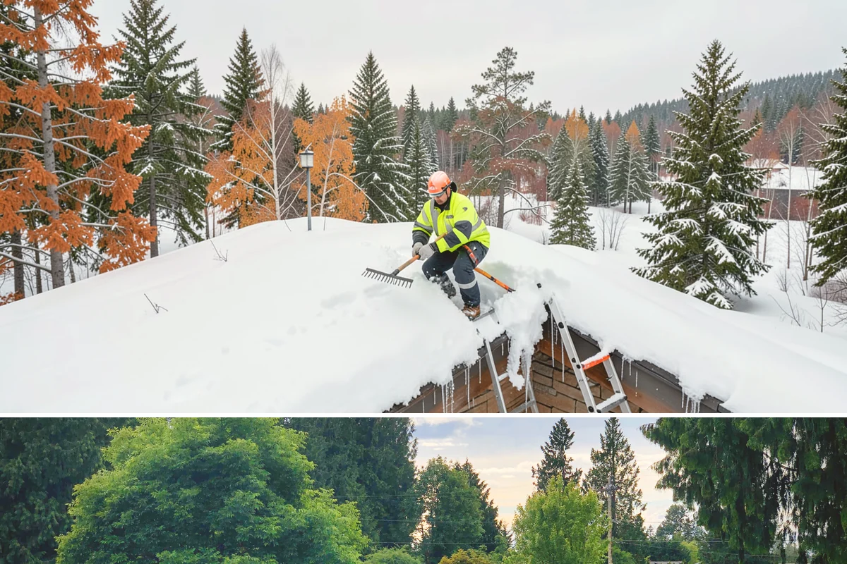 Backhoe Snow Removal in Bonney Lake, Pierce County, WA - Backhoe snow removal is typically needed mid-to-late winter, from January through February, after piles build across a storm...