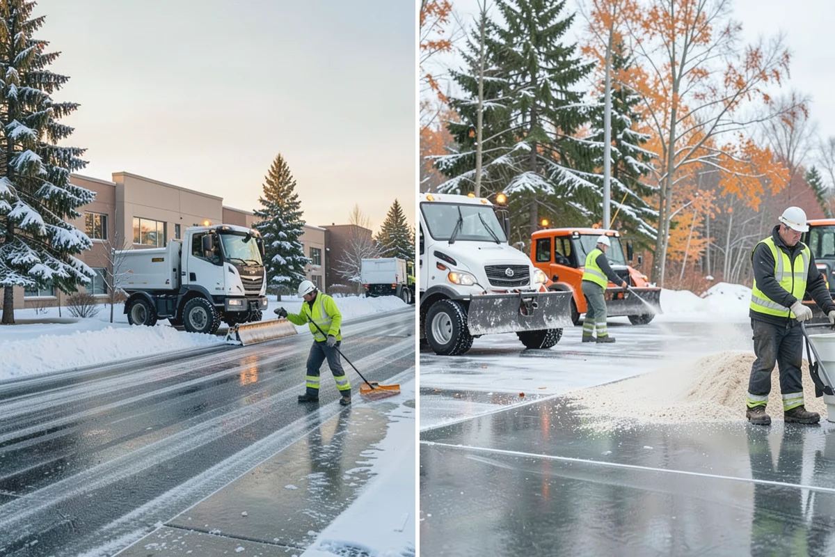 Backhoe Snow Removal in Darrington, Snohomish County, WA - Assess piled and compacted snow needing relocation
