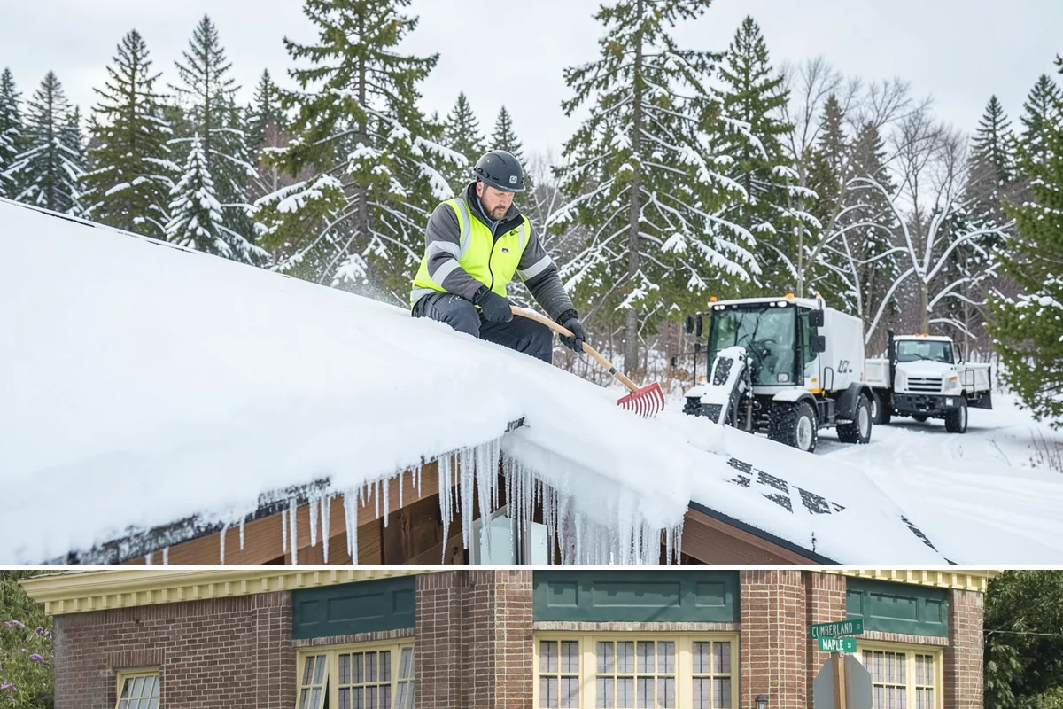 Backhoe Snow Removal in Hamilton, Skagit County, WA - Backhoe snow removal is typically needed mid-to-late winter, from January through February, after piles build across a storm...