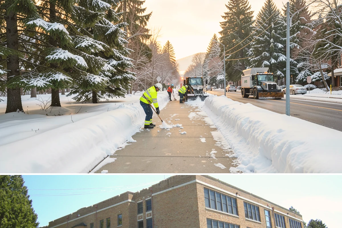 Backhoe Snow Removal in Maple Valley, King County, WA - Backhoe snow removal is typically needed mid-to-late winter, from January through February, after piles build across a storm...
