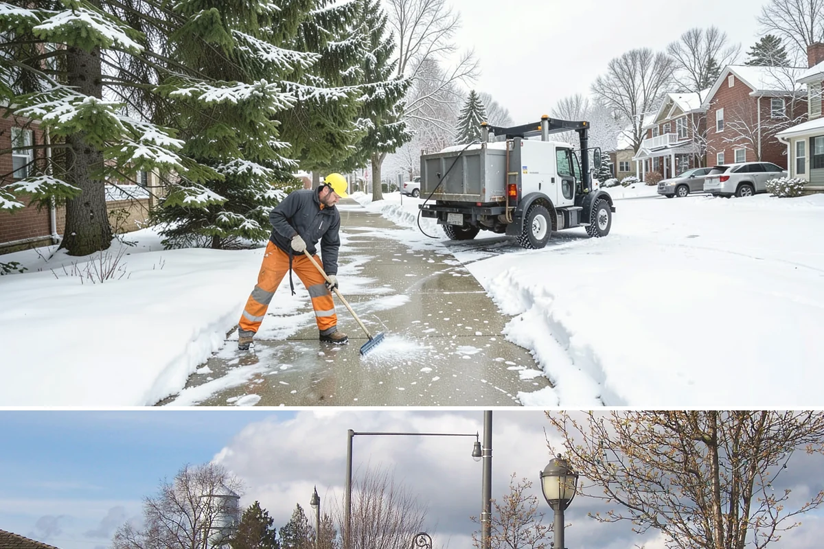 Backhoe Snow Removal in Marysville, Snohomish County, WA - Backhoe snow removal is typically needed mid-to-late winter, from January through February, after piles build across a storm...