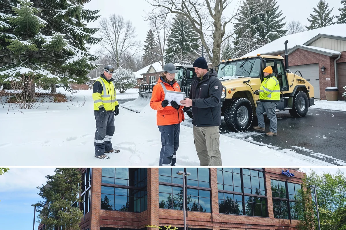 Backhoe Snow Removal in Mountlake Terrace, Snohomish County, WA - Backhoe snow removal is typically needed mid-to-late winter, from January through February, after piles build across a storm...