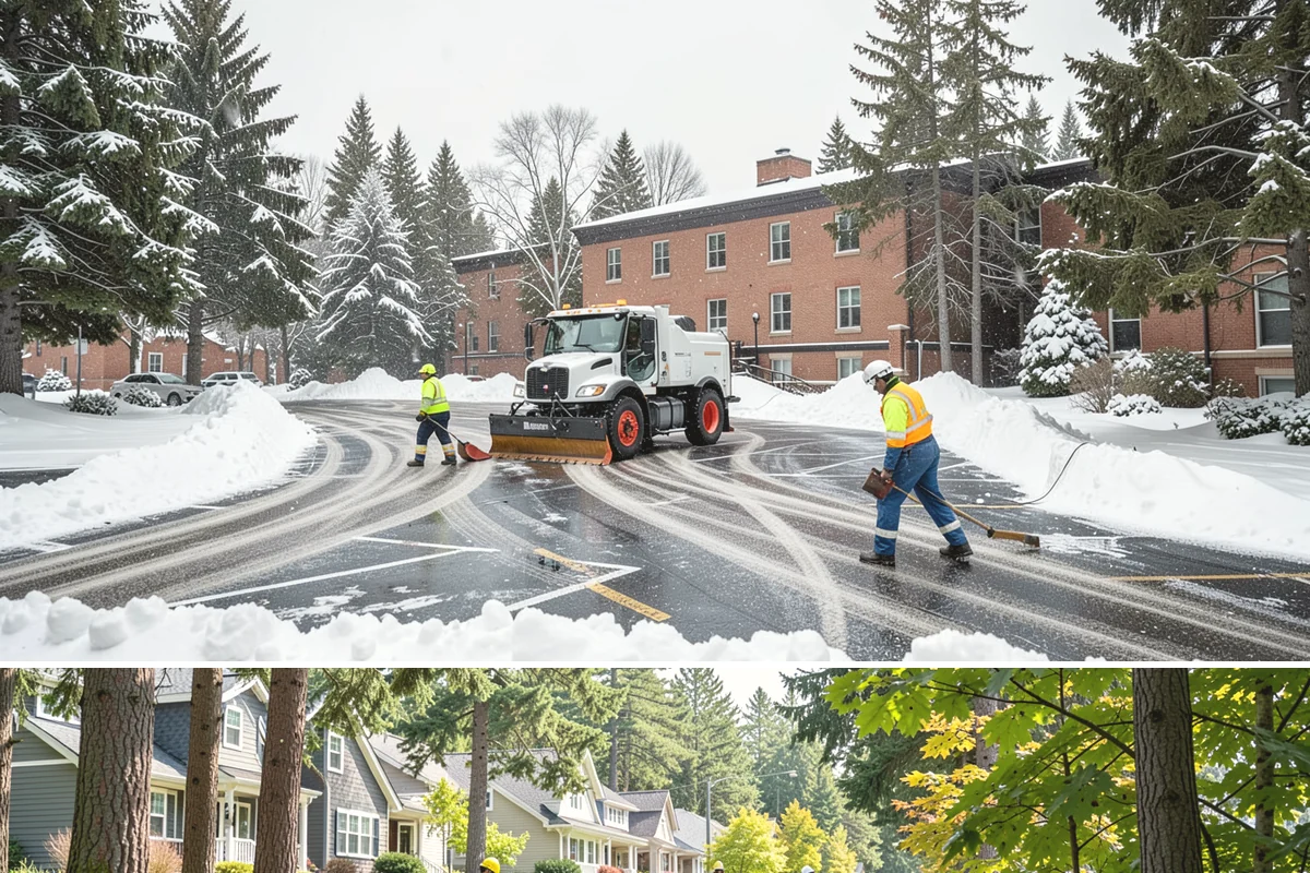 Backhoe Snow Removal in Normandy Park, King County, WA - Backhoe snow removal is typically needed mid-to-late winter, from January through February, after piles build across a storm...