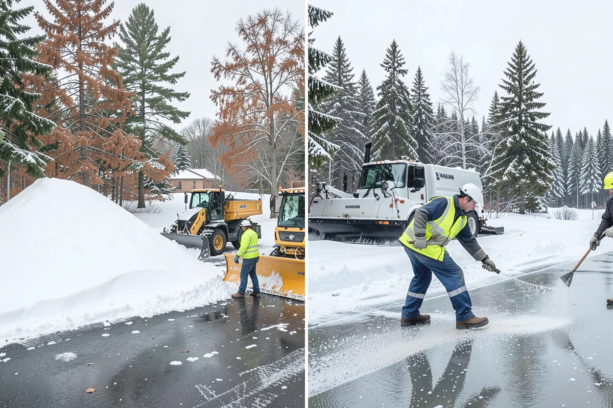 Backhoe Snow Removal in Skykomish, King County, WA - Assess piled and compacted snow needing relocation