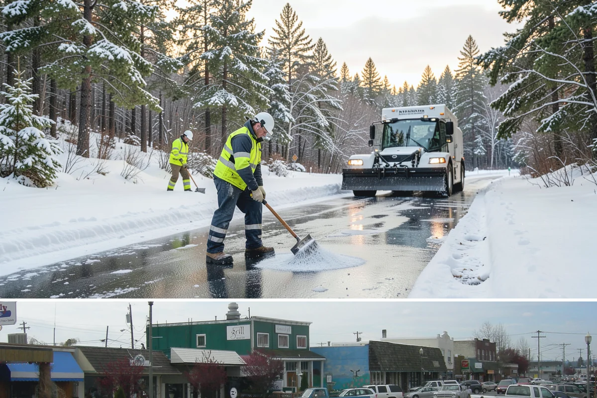 Backhoe Snow Removal in Stanwood, Snohomish County, WA - Backhoe snow removal is typically needed mid-to-late winter, from January through February, after piles build across a storm...