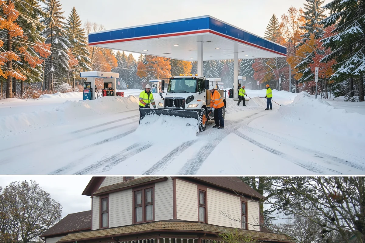 Backhoe Snow Removal in Sumner, Pierce County, WA - Backhoe snow removal is typically needed mid-to-late winter, from January through February, after piles build across a storm...