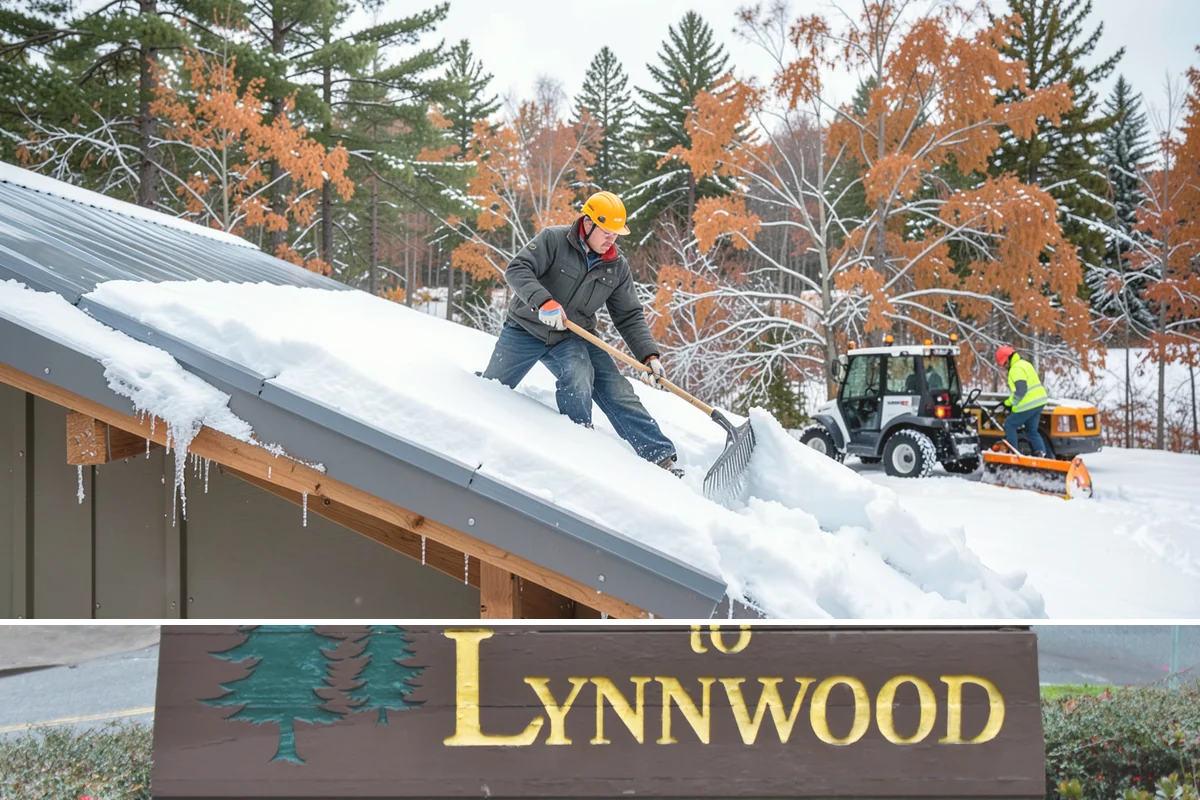 Backyard Walkway Clearing in Lynnwood, Snohomish County, WA - Backyard paths matter most through the deep-winter weeks when shaded, tree-lined routes stay frozen long after open areas clear.