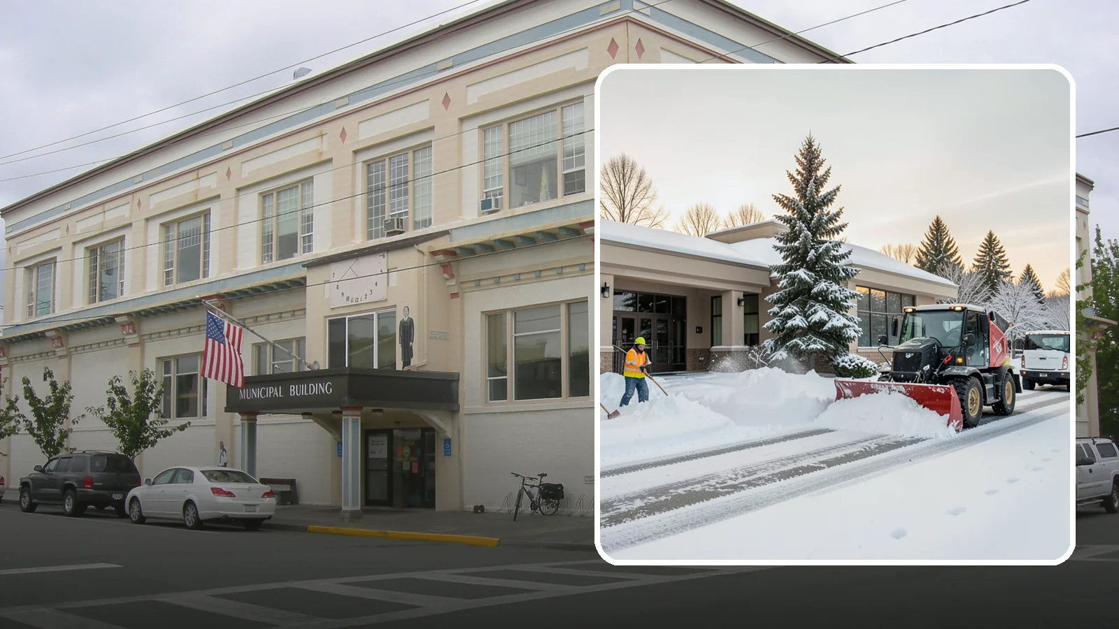 Bank Branch Snow Removal in Anacortes, Skagit County, WA - Keep your drive-through lanes, ATM approaches, and customer entrance clear so members can bank safely the moment a snow event...