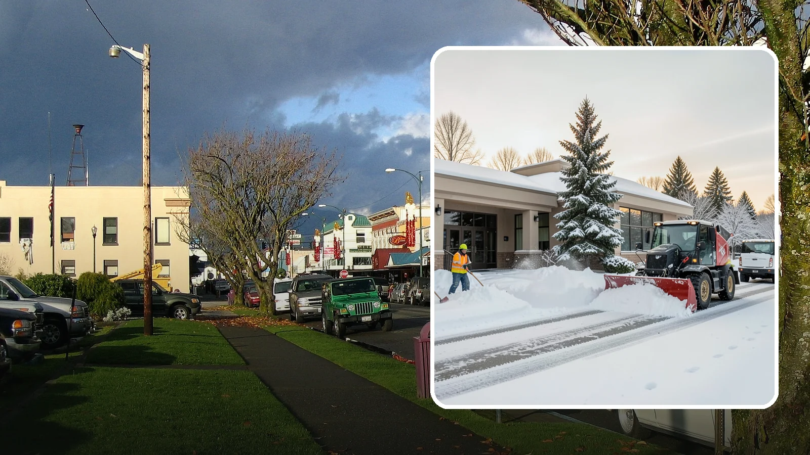Bank Branch Snow Removal in Arlington, Snohomish County, WA - Keep your drive-through lanes, ATM approaches, and customer entrance clear so members can bank safely the moment a snow event...