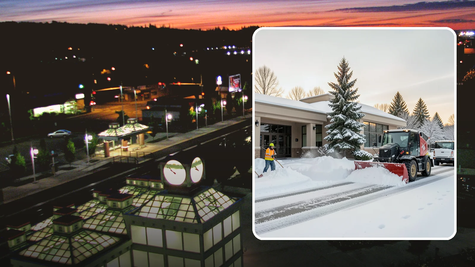 Bank Branch Snow Removal in Auburn, King County, WA - Keep your drive-through lanes, ATM approaches, and customer entrance clear so members can bank safely the moment a snow event...
