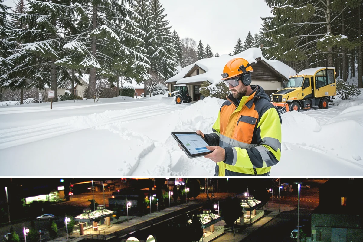Bank Branch Snow Removal in Auburn, King County, WA - Branch demand concentrates in December through February around short lowland cold snaps.