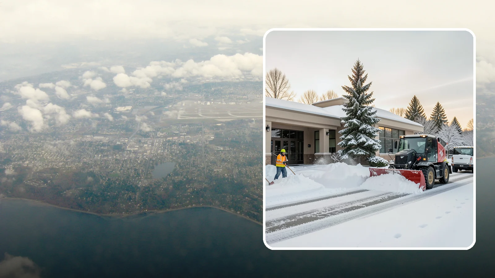Bank Branch Snow Removal in Burien, King County, WA - Keep your drive-through lanes, ATM approaches, and customer entrance clear so members can bank safely the moment a snow event...