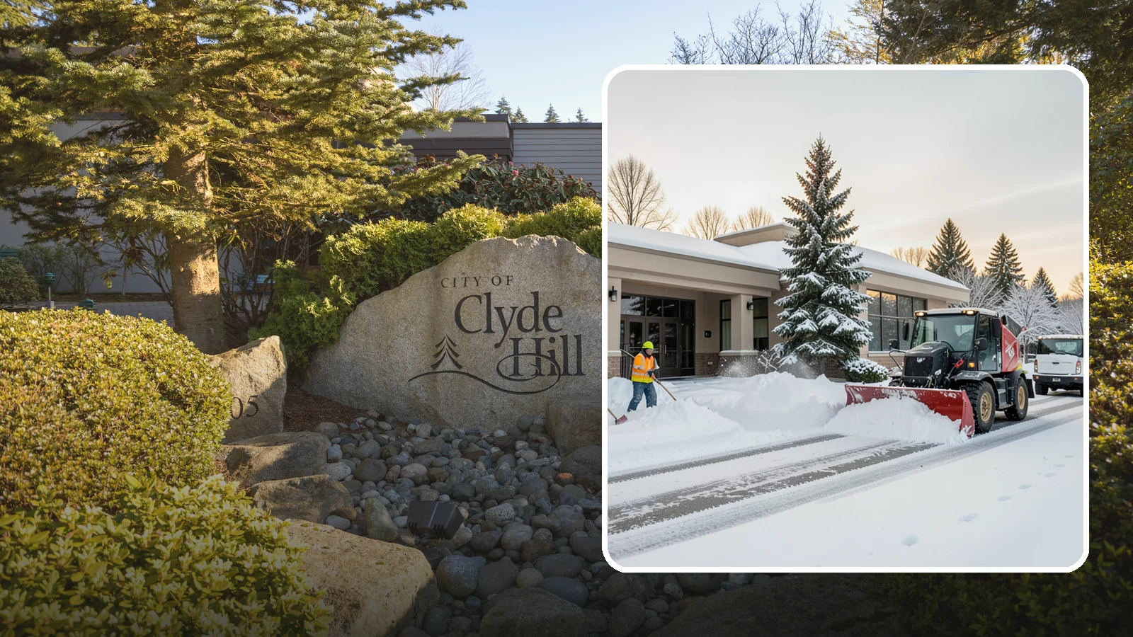 Bank Branch Snow Removal in Clyde Hill, King County, WA - Keep your drive-through lanes, ATM approaches, and customer entrance clear so members can bank safely the moment a snow event...