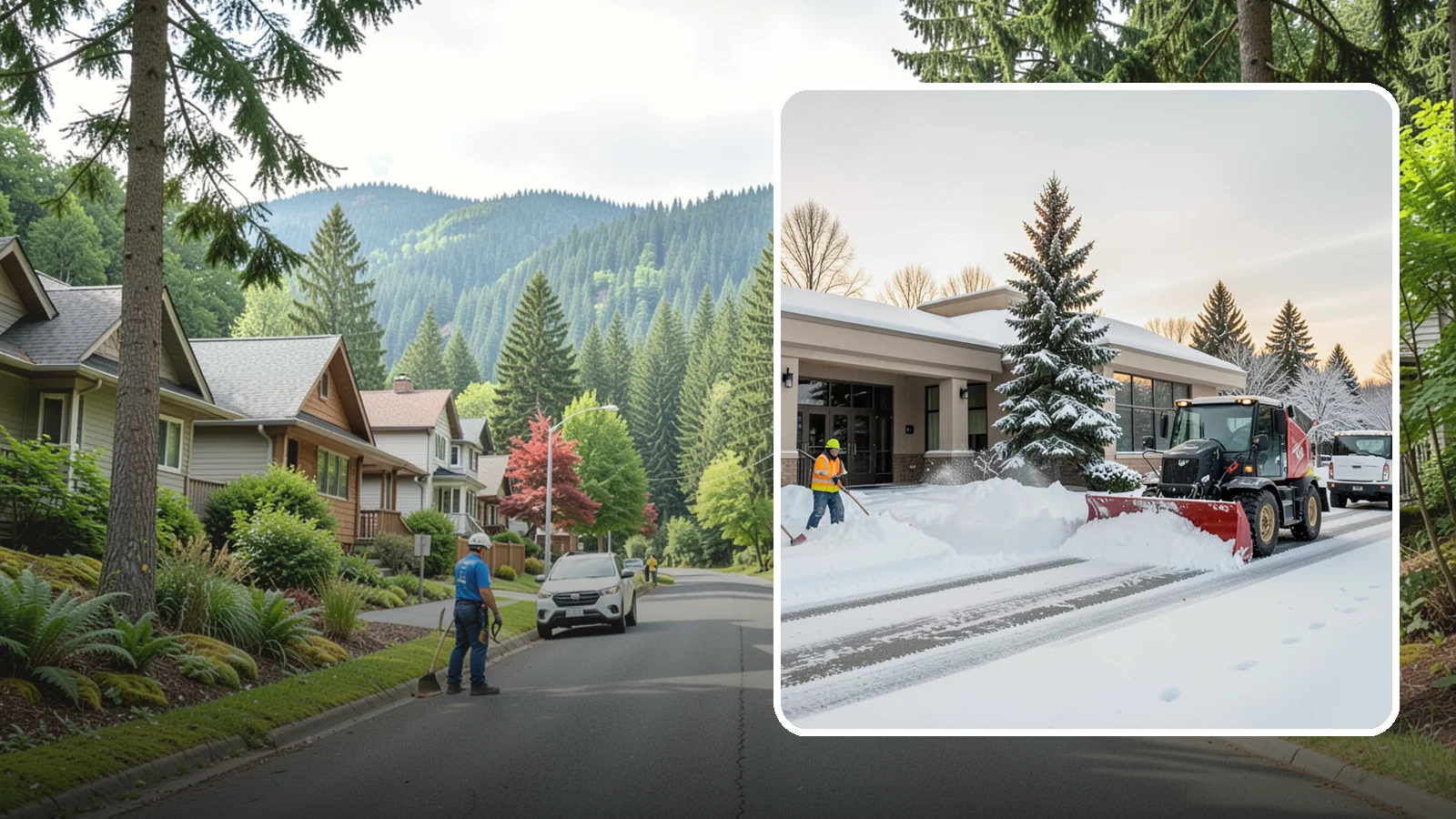 Bank Branch Snow Removal in Darrington, Snohomish County, WA - Keep your drive-through lanes, ATM approaches, and customer entrance clear so members can bank safely the moment a snow event...