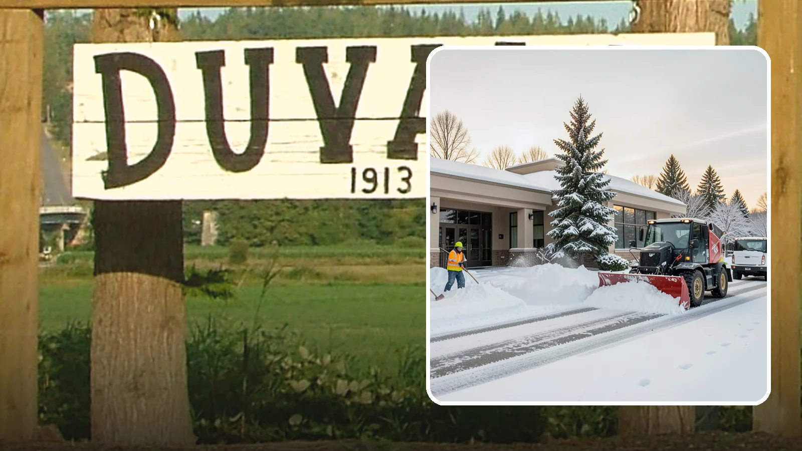 Bank Branch Snow Removal in Duvall, King County, WA - Keep your drive-through lanes, ATM approaches, and customer entrance clear so members can bank safely the moment a snow event...