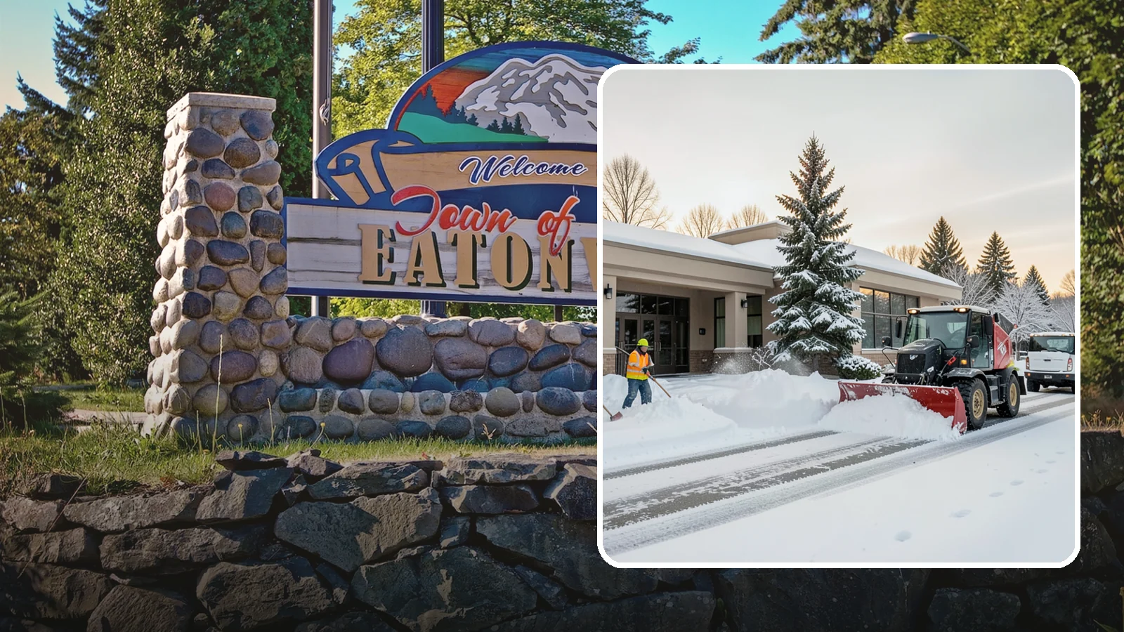 Bank Branch Snow Removal in Eatonville, Pierce County, WA - Keep your drive-through lanes, ATM approaches, and customer entrance clear so members can bank safely the moment a snow event...