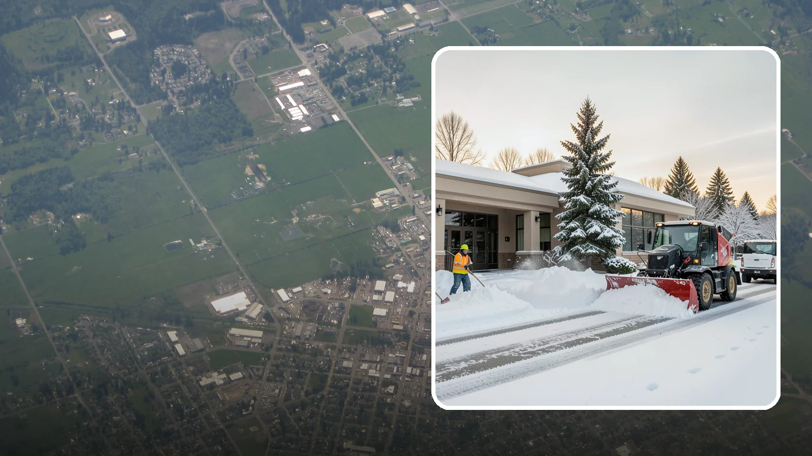 Bank Branch Snow Removal in Enumclaw, King County, WA - Keep your drive-through lanes, ATM approaches, and customer entrance clear so members can bank safely the moment a snow event...