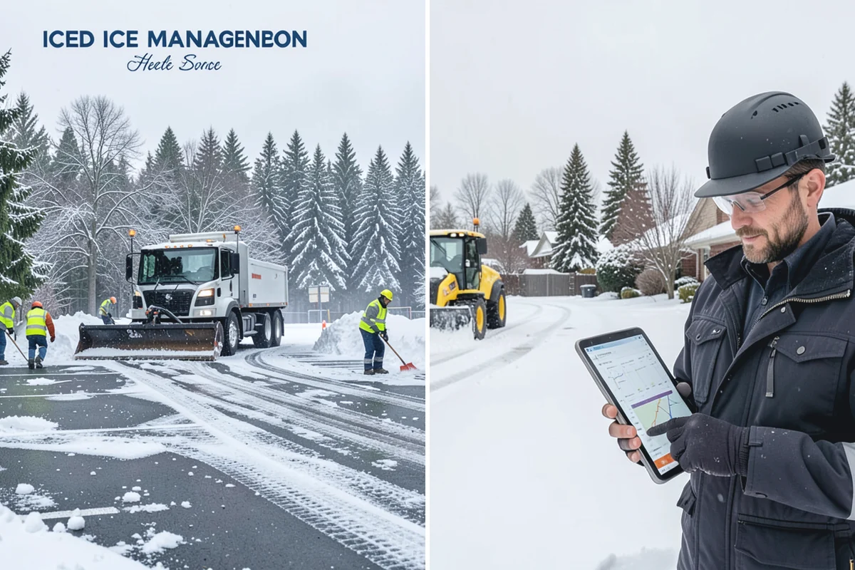 Bank Branch Snow Removal in Hamilton, Skagit County, WA - Identify drive-through lanes, ATM pads, and the entrance walk