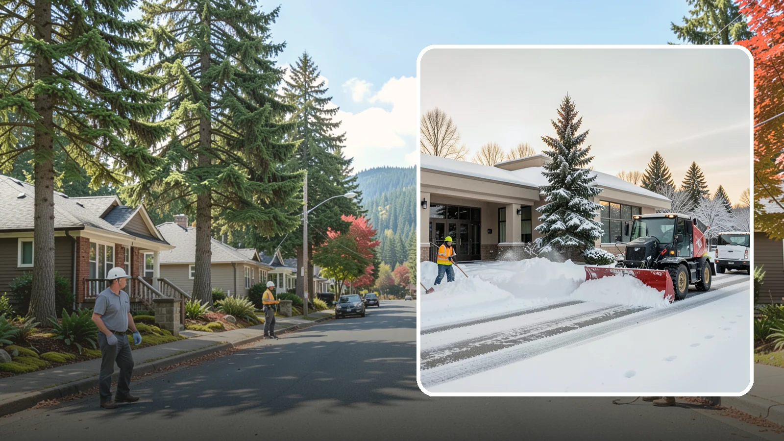 Bank Branch Snow Removal in Hunts Point, King County, WA - Keep your drive-through lanes, ATM approaches, and customer entrance clear so members can bank safely the moment a snow event...