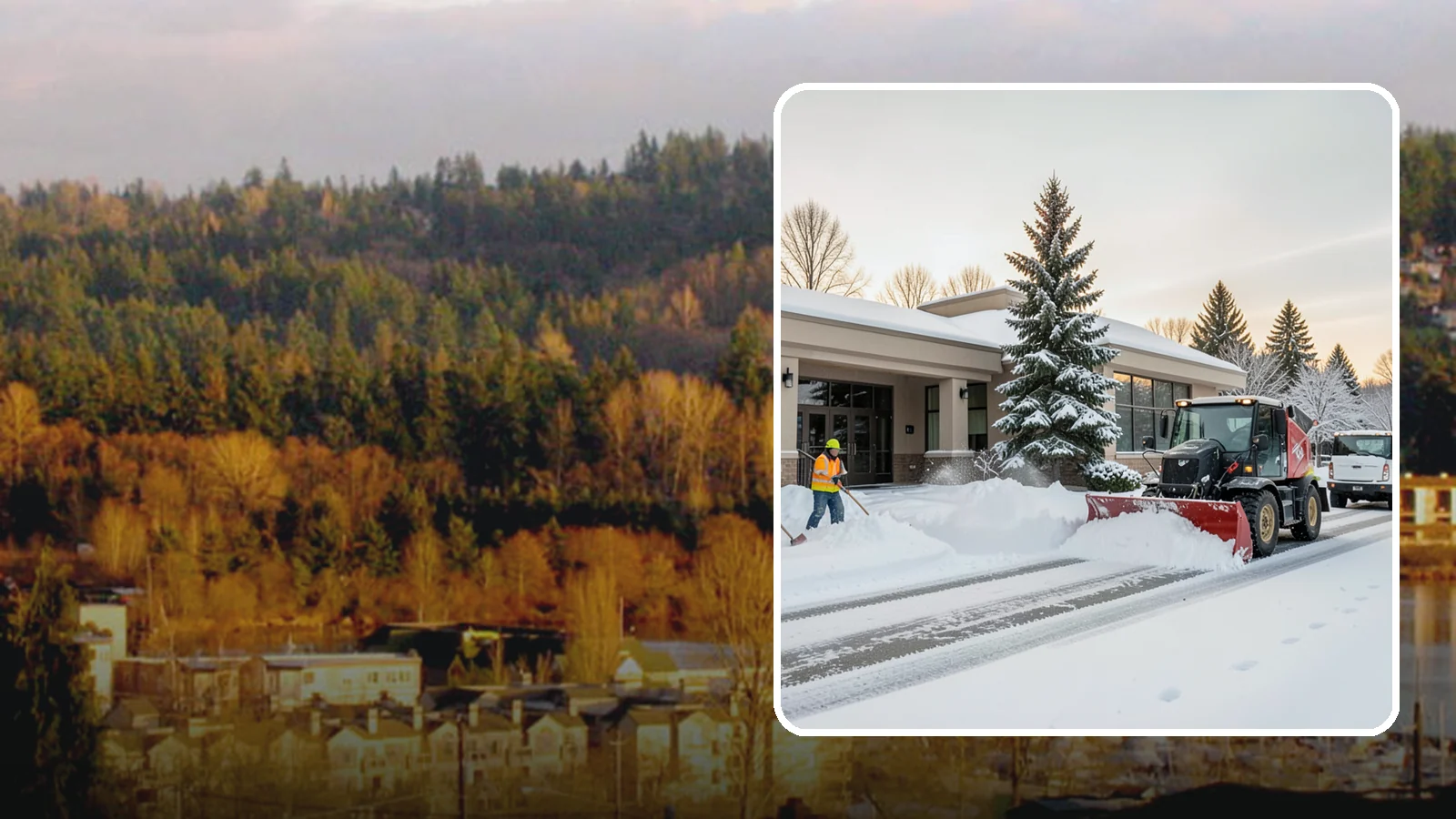 Bank Branch Snow Removal in Kenmore, King County, WA - Keep your drive-through lanes, ATM approaches, and customer entrance clear so members can bank safely the moment a snow event...