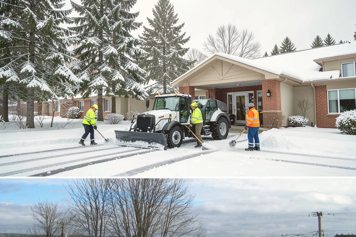 Bank Branch Snow Removal in Langley, Island County, WA - Branch demand concentrates in December through February around short lowland cold snaps.