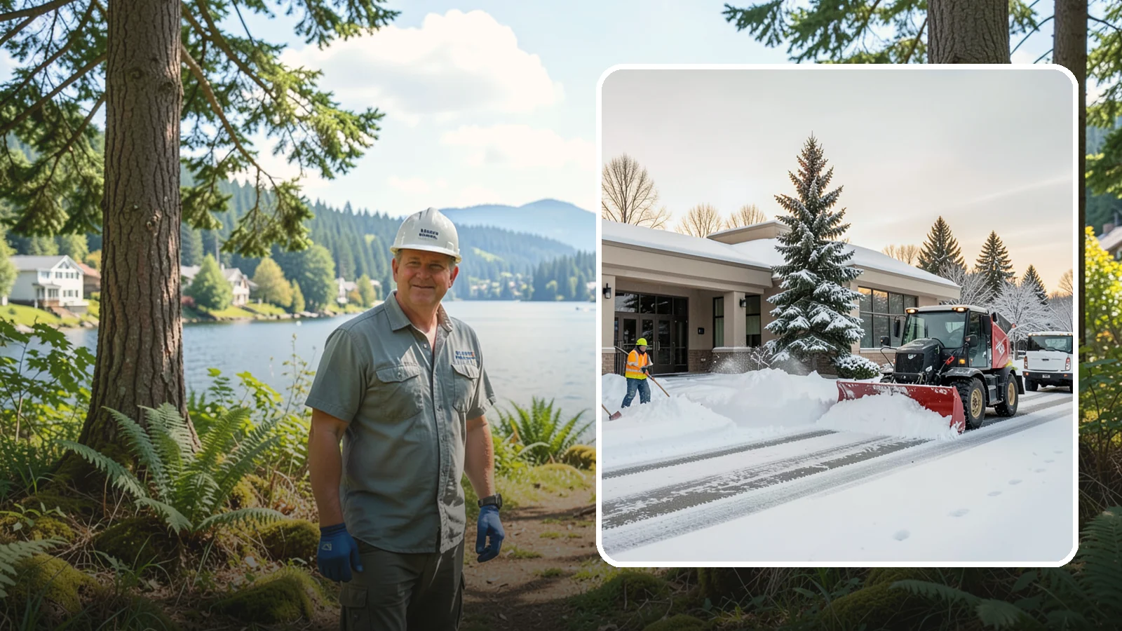 Bank Branch Snow Removal in Milton, King County, WA - Keep your drive-through lanes, ATM approaches, and customer entrance clear so members can bank safely the moment a snow event...