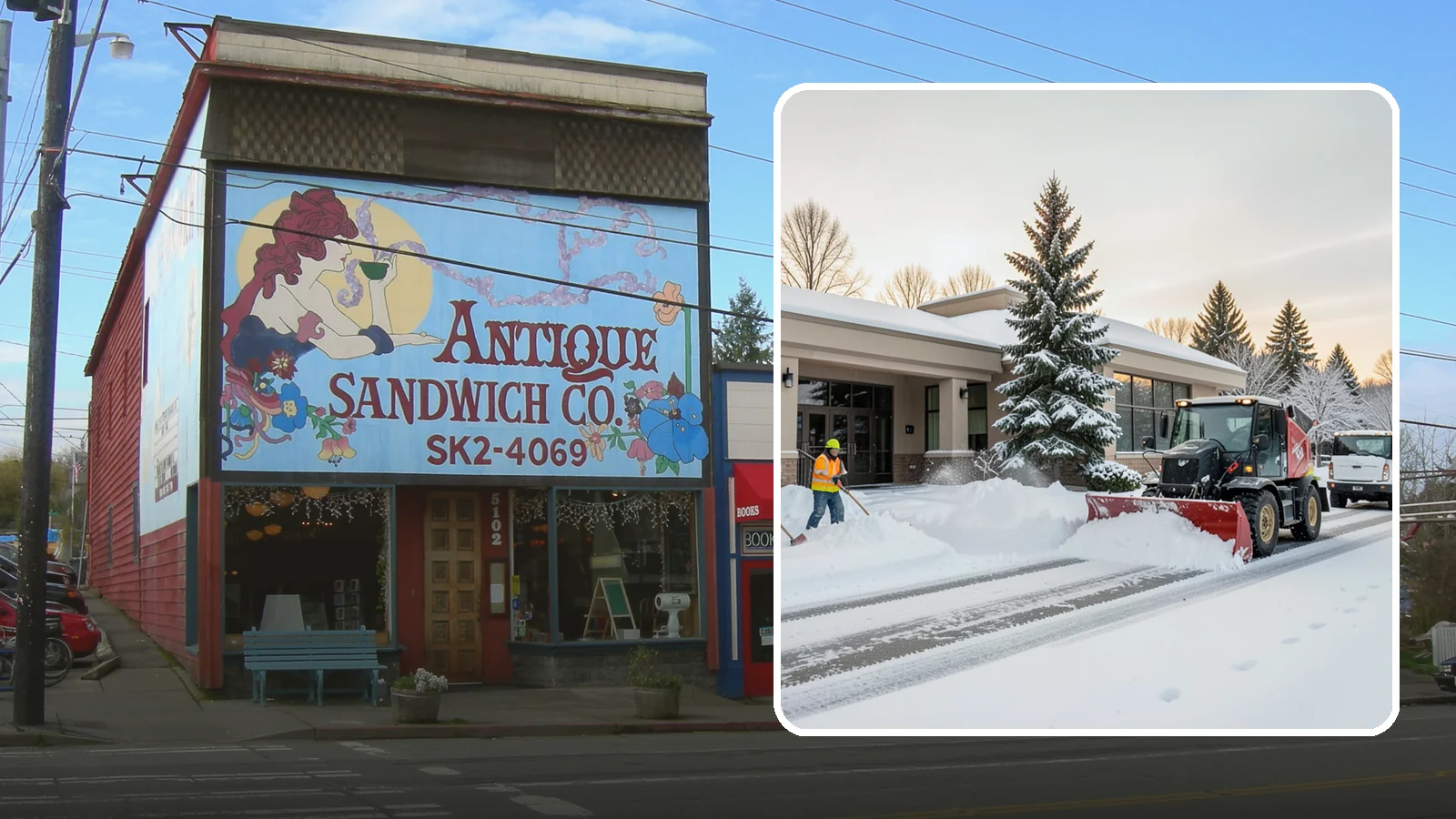 Bank Branch Snow Removal in Ruston, Pierce County, WA - Keep your drive-through lanes, ATM approaches, and customer entrance clear so members can bank safely the moment a snow event...