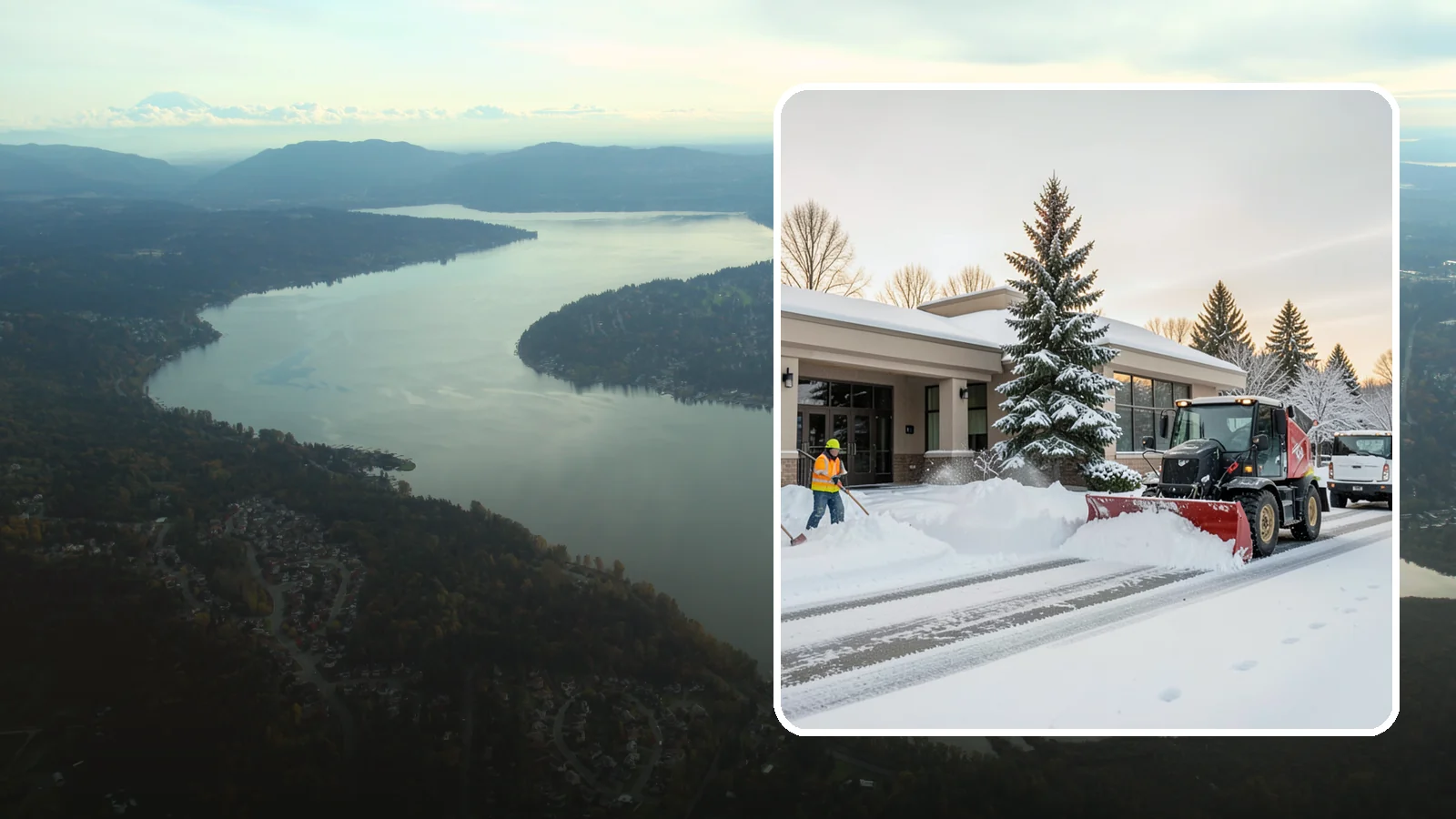 Bank Branch Snow Removal in Sammamish, King County, WA - Keep your drive-through lanes, ATM approaches, and customer entrance clear so members can bank safely the moment a snow event...