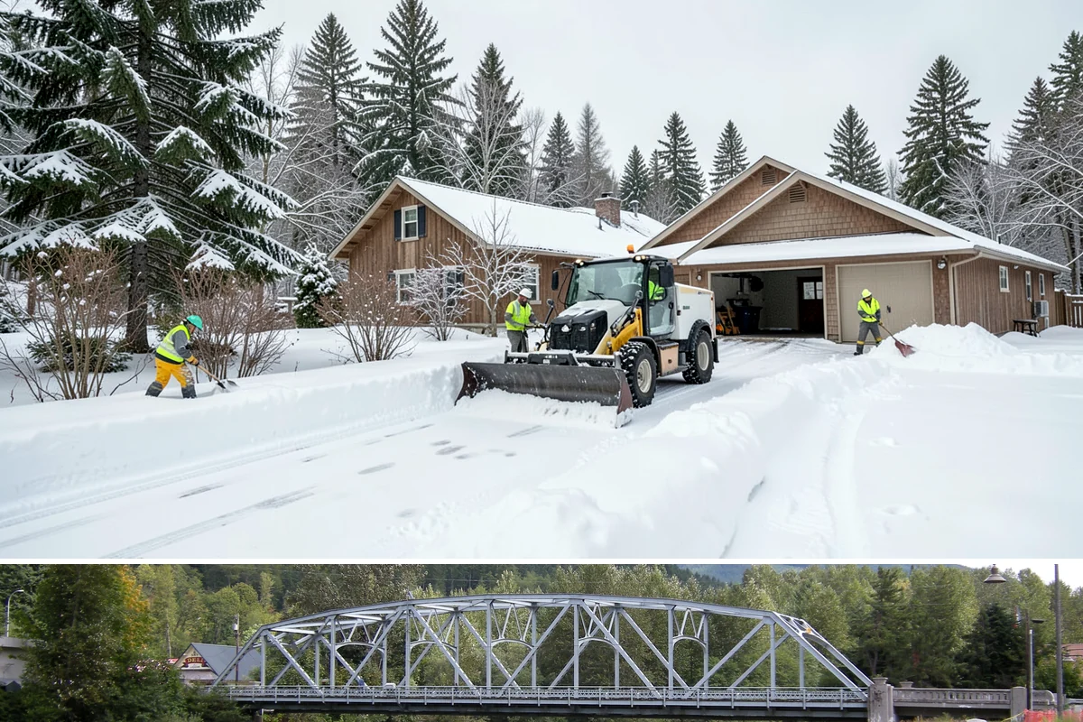 Bank Branch Snow Removal in Skykomish, King County, WA - Branch demand concentrates in December through February around short lowland cold snaps.