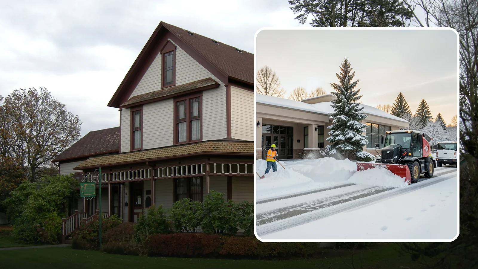 Bank Branch Snow Removal in Sumner, Pierce County, WA - Keep your drive-through lanes, ATM approaches, and customer entrance clear so members can bank safely the moment a snow event...