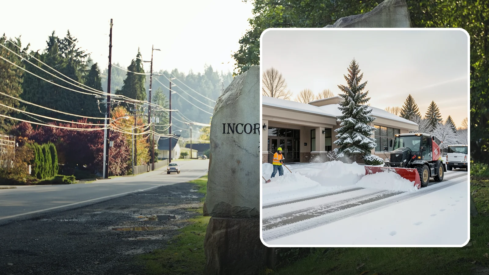 Bank Branch Snow Removal in Wilkeson, Pierce County, WA - Keep your drive-through lanes, ATM approaches, and customer entrance clear so members can bank safely the moment a snow event...