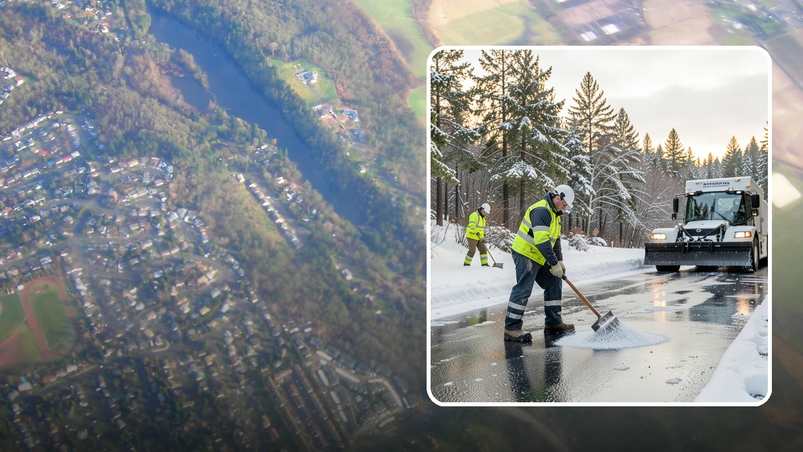 Bank Deicing in Algona, King County, WA - Deicing for banks and credit unions, keeping entrances, ATM approaches, and drive-through lanes safe for customers during a...