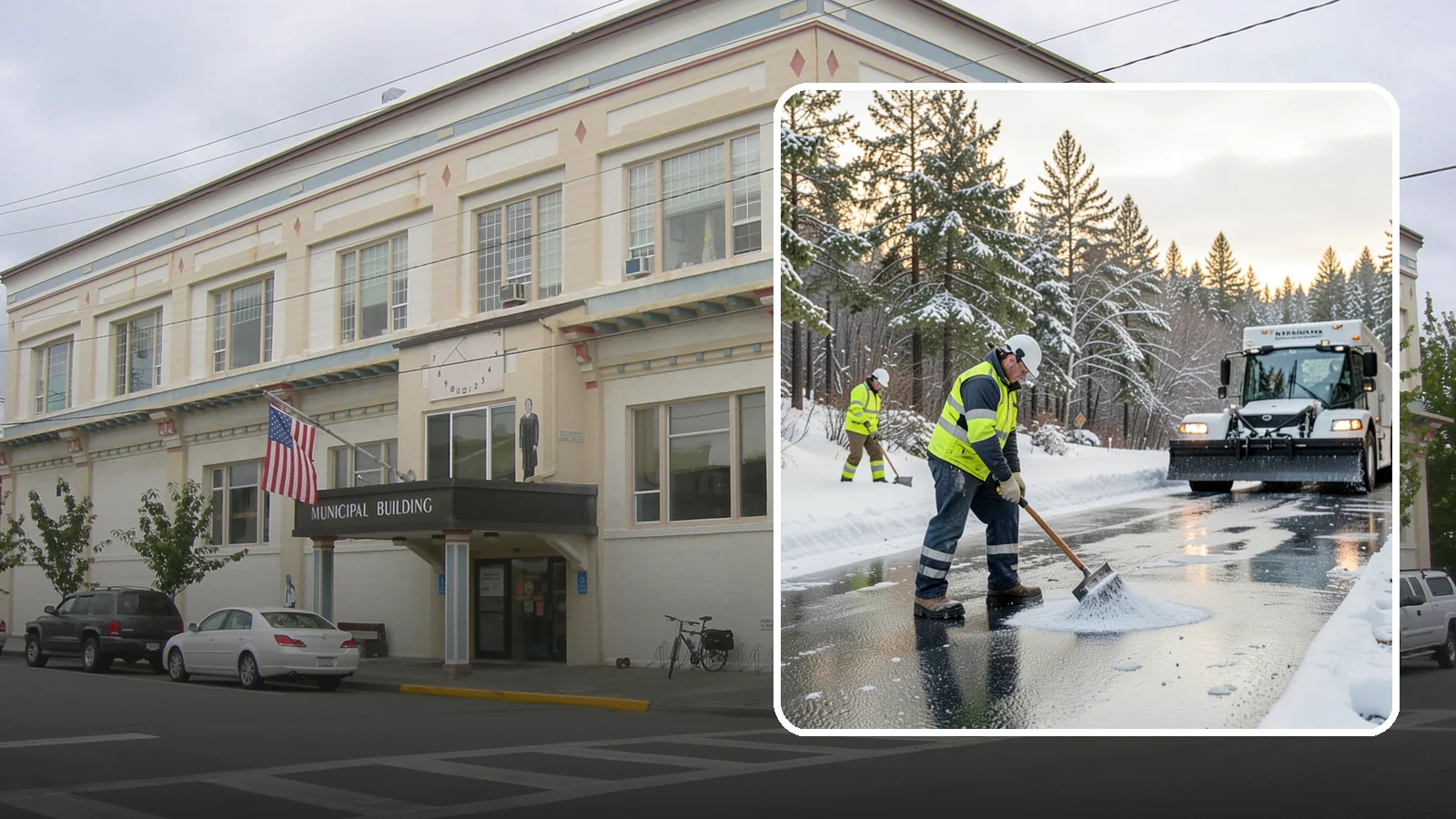 Bank Deicing in Anacortes, Skagit County, WA - Deicing for banks and credit unions, keeping entrances, ATM approaches, and drive-through lanes safe for customers during a...