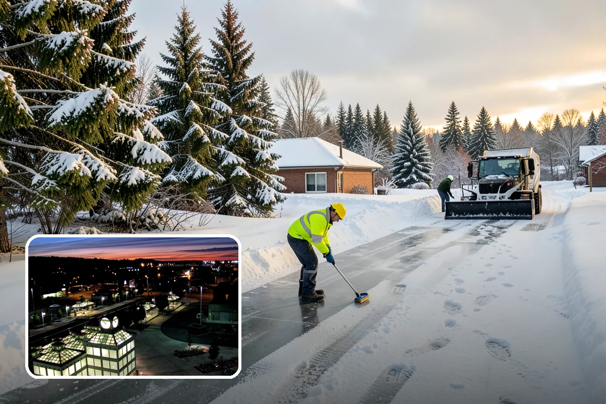 Bank Deicing in Auburn, King County, WA - Keeps customers safe at entrances and walk-up ATMs