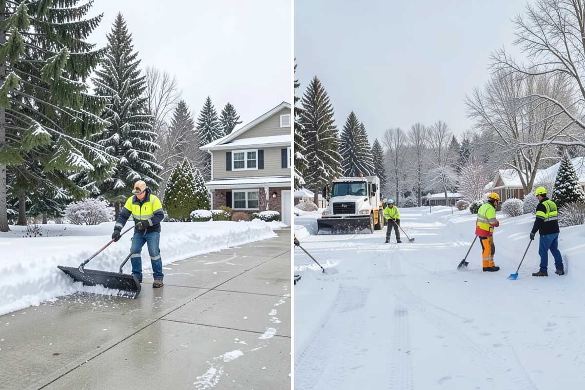 Bank Deicing in Auburn, King County, WA - Map the entrance, ATM apron, and drive-through lanes
