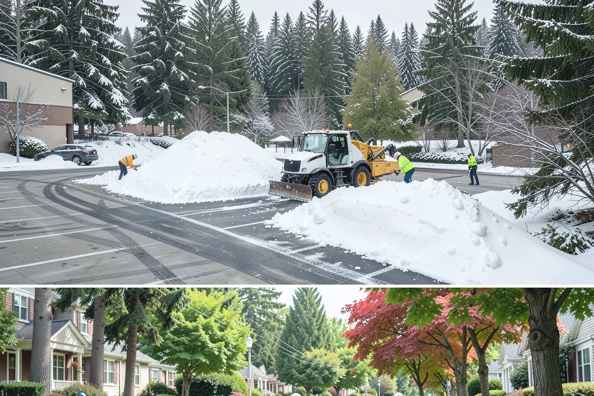 Bank Deicing in Beaux Arts Village, King County, WA - Coverage runs through winter, with pre-open readiness on the freezing-rain mornings that glaze exposed ATM and drive-through...